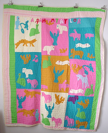 taylor animals quilt